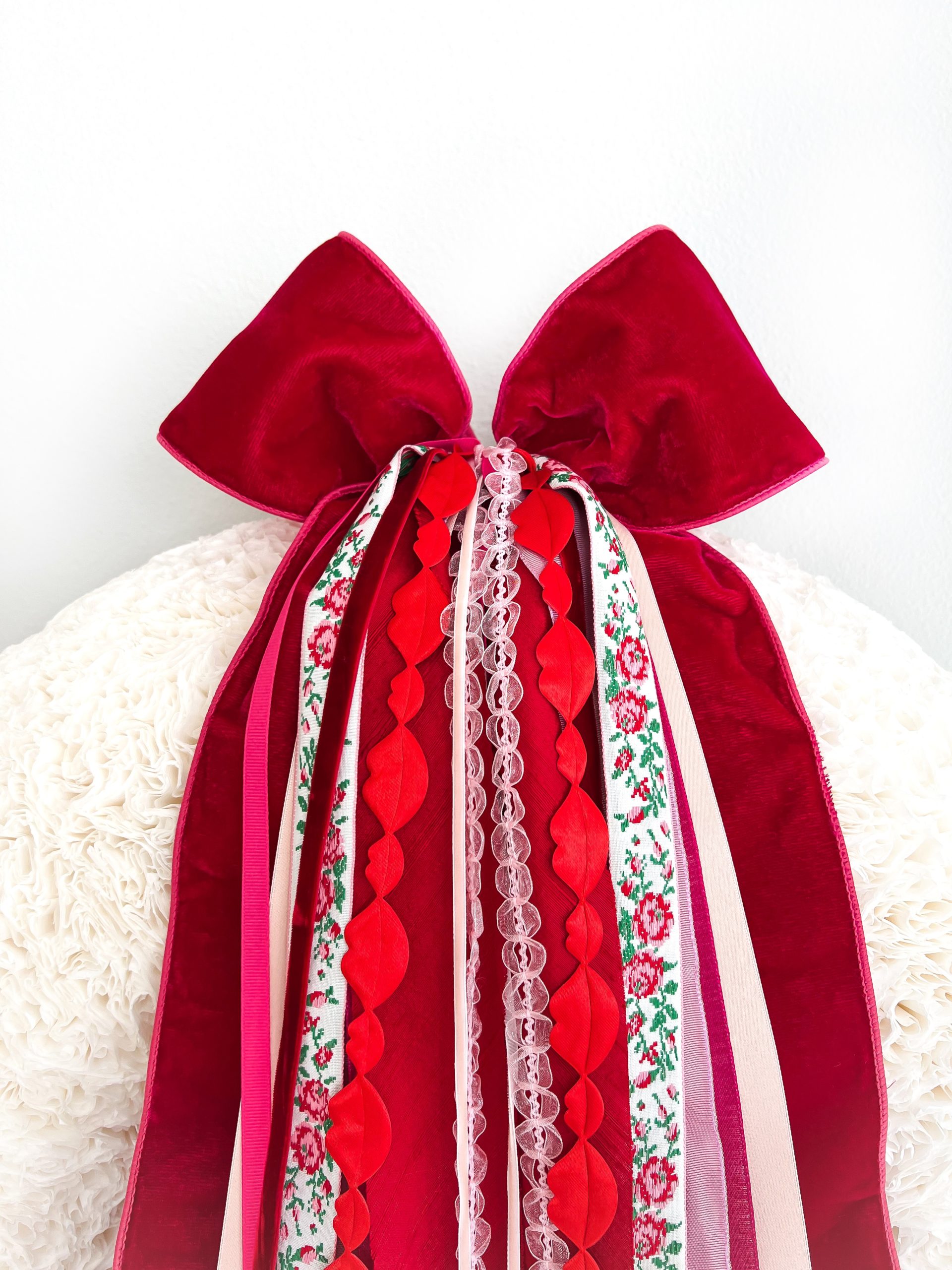 Red ribbon Christmas gift wrap set – Helena Lee Studios